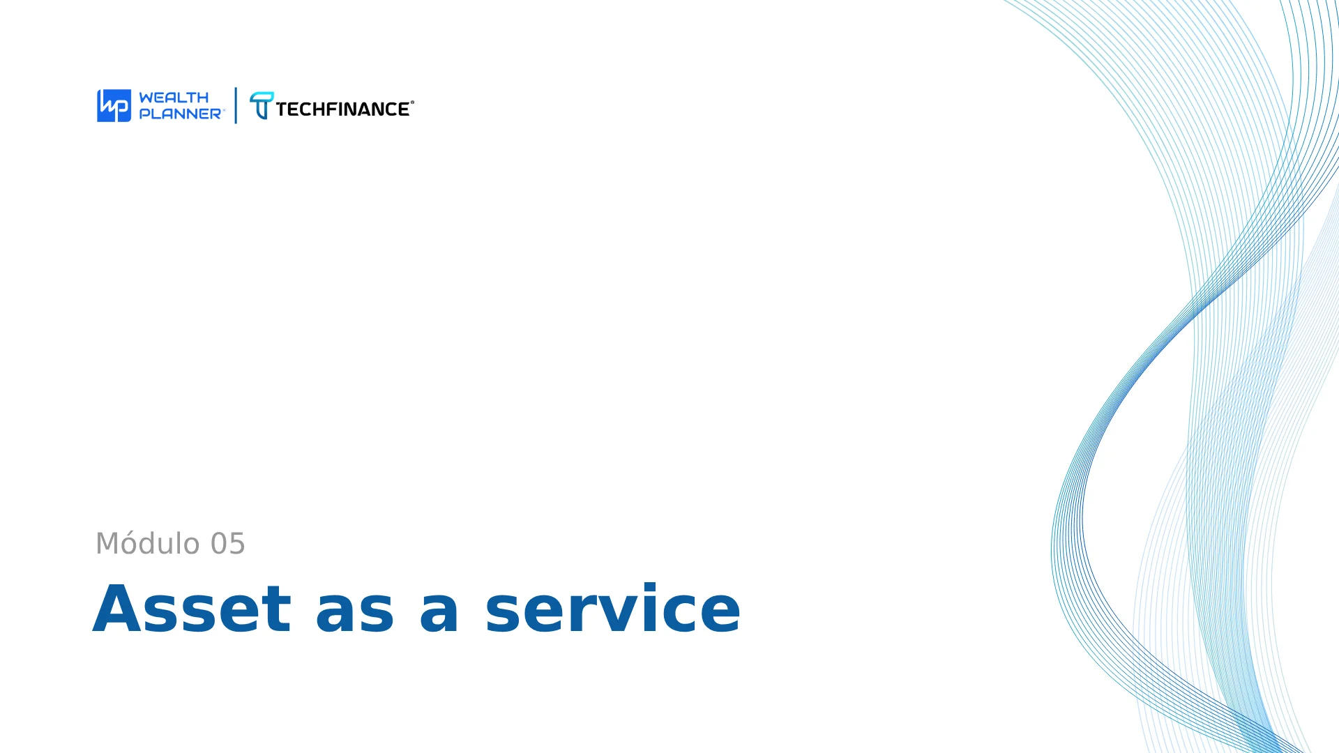 Aula 09 -  Asset as a service 