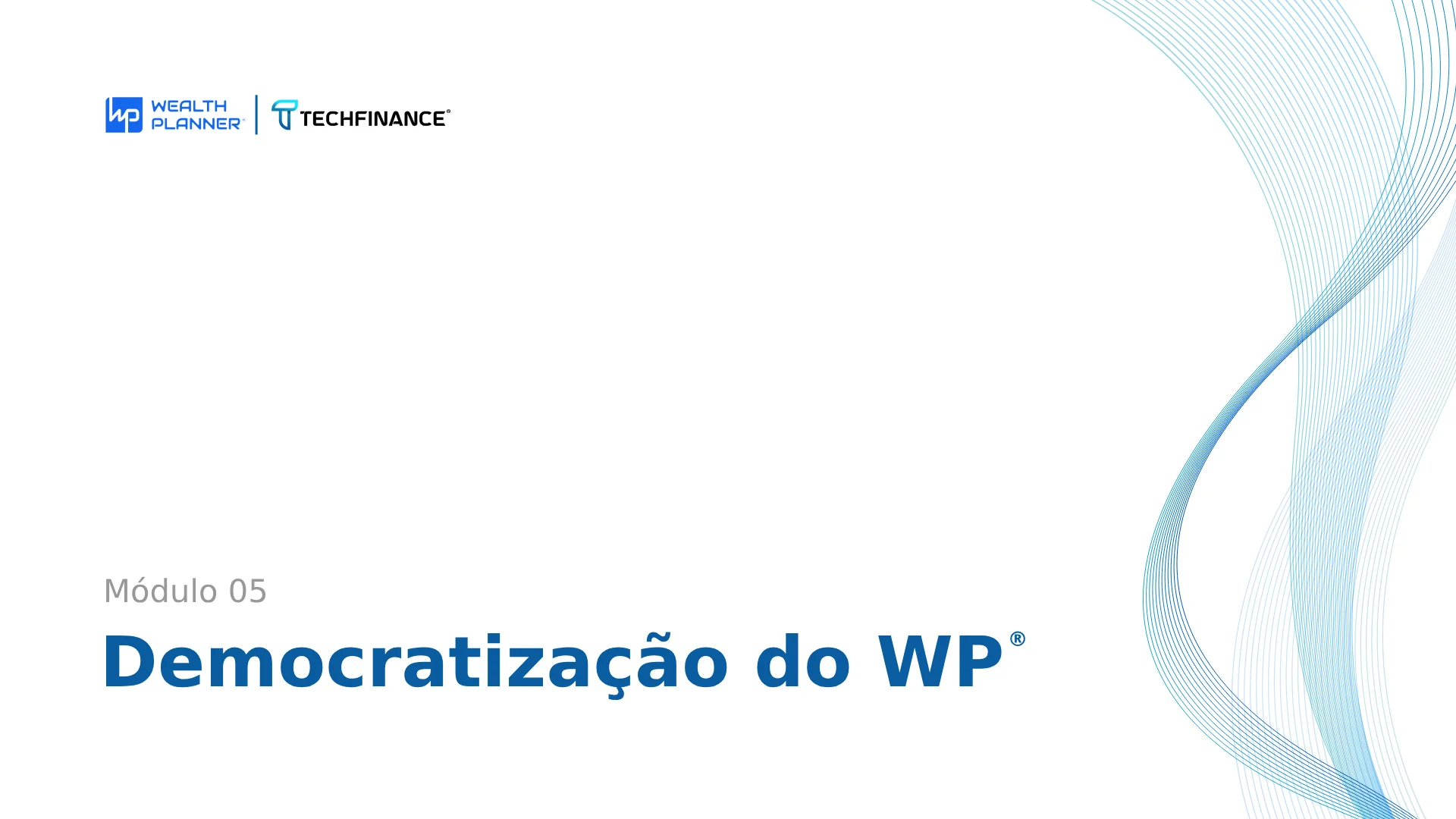 Aula 05 -  Democratização do WP