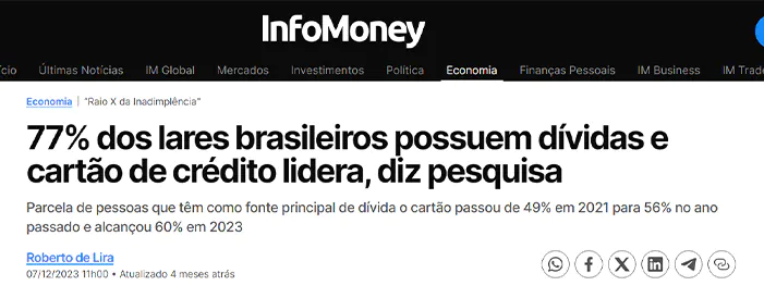 Infomoney - Start (Desktop)